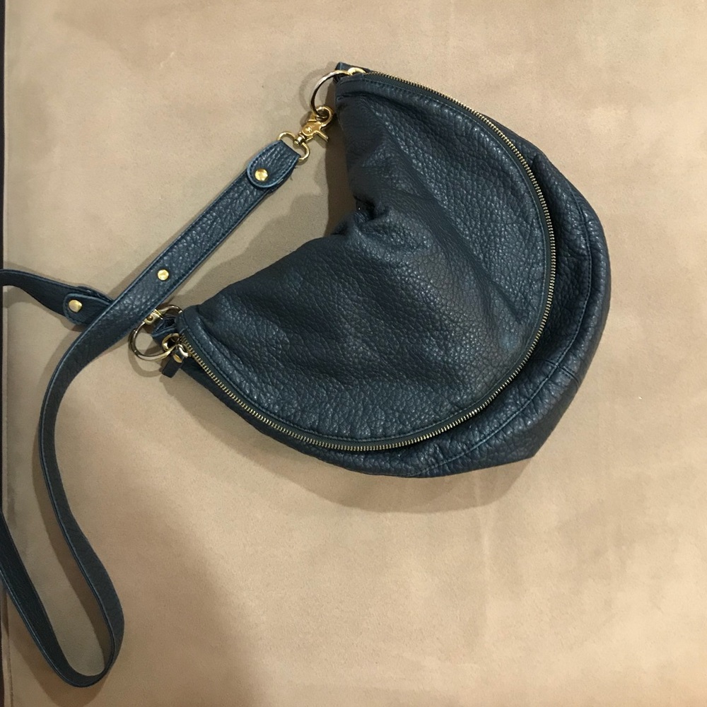 Navy Blue Satchel